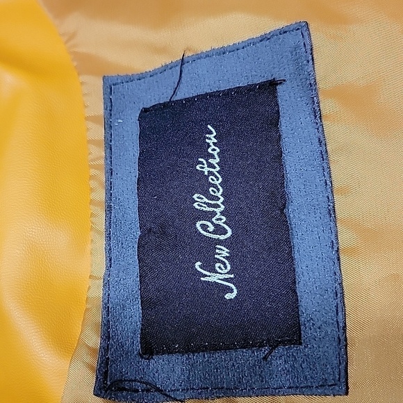 New Collection Size Unknown Marigold Faux Fur Long Vest.  Gently Used Condition - Picture 10 of 11